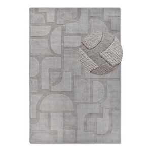 Sivý ručne tkaný vlnený koberec 160x230 cm Alexis – Villeroy&Boch