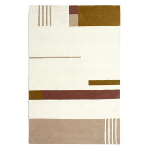 Krémovobiely vlnený koberec 160x230 cm Cambrils – Kave Home