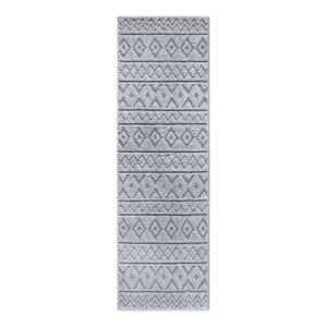 Sivý behúň 80x240 cm Itinerance Light Grey – Elle Decoration