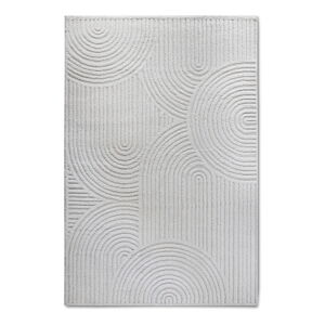 Krémovobiely koberec 160x235 cm Chappe Cream White – Elle Decoration