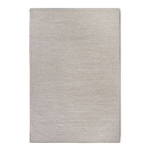 Béžový ručne tkaný koberec s prímesou vlny 80x150 cm Pradesh Linen White – Elle Decoration